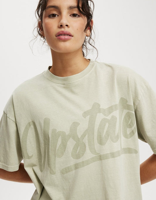 Hustle Tee - Taupe