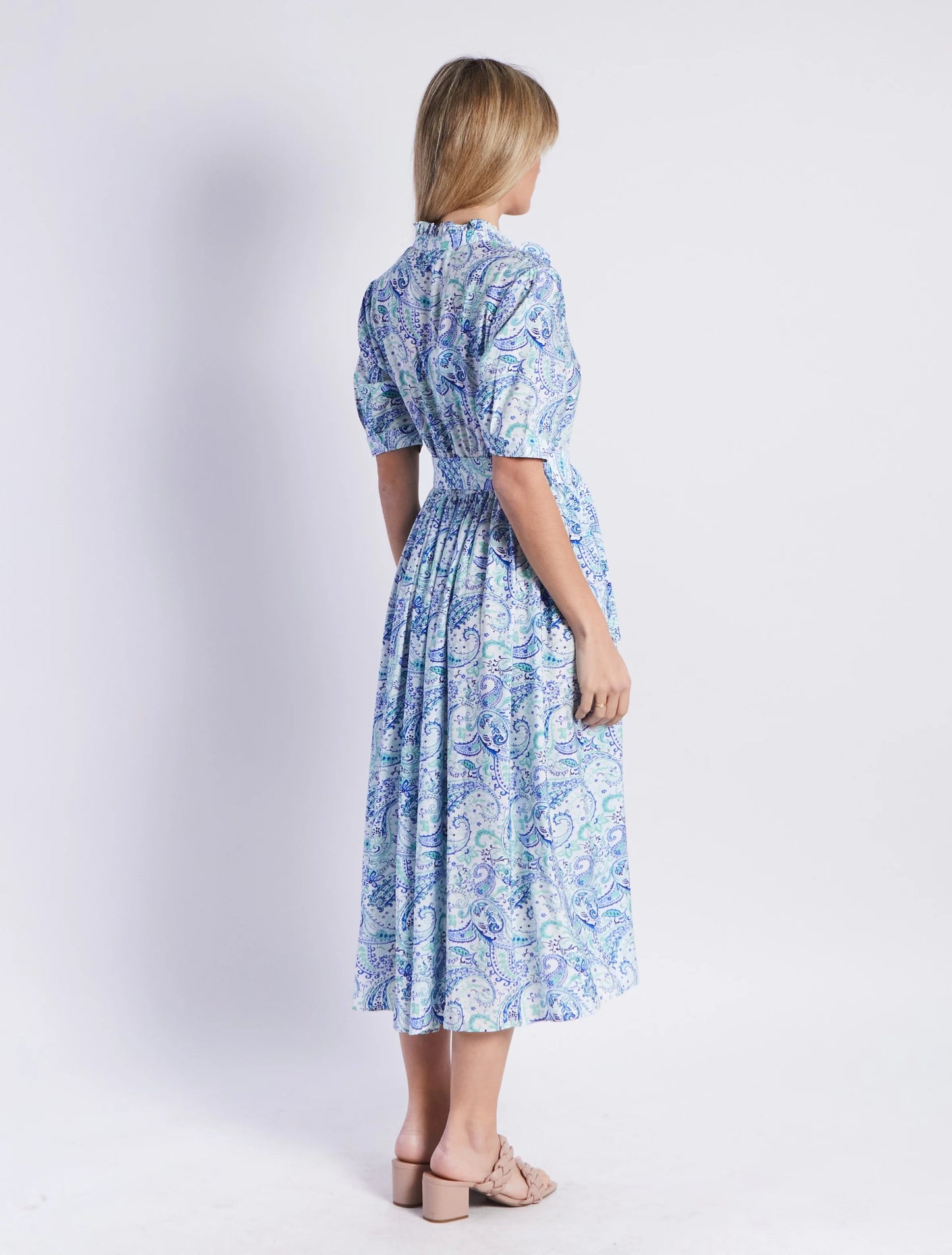 Charlotte Dress - Blue total