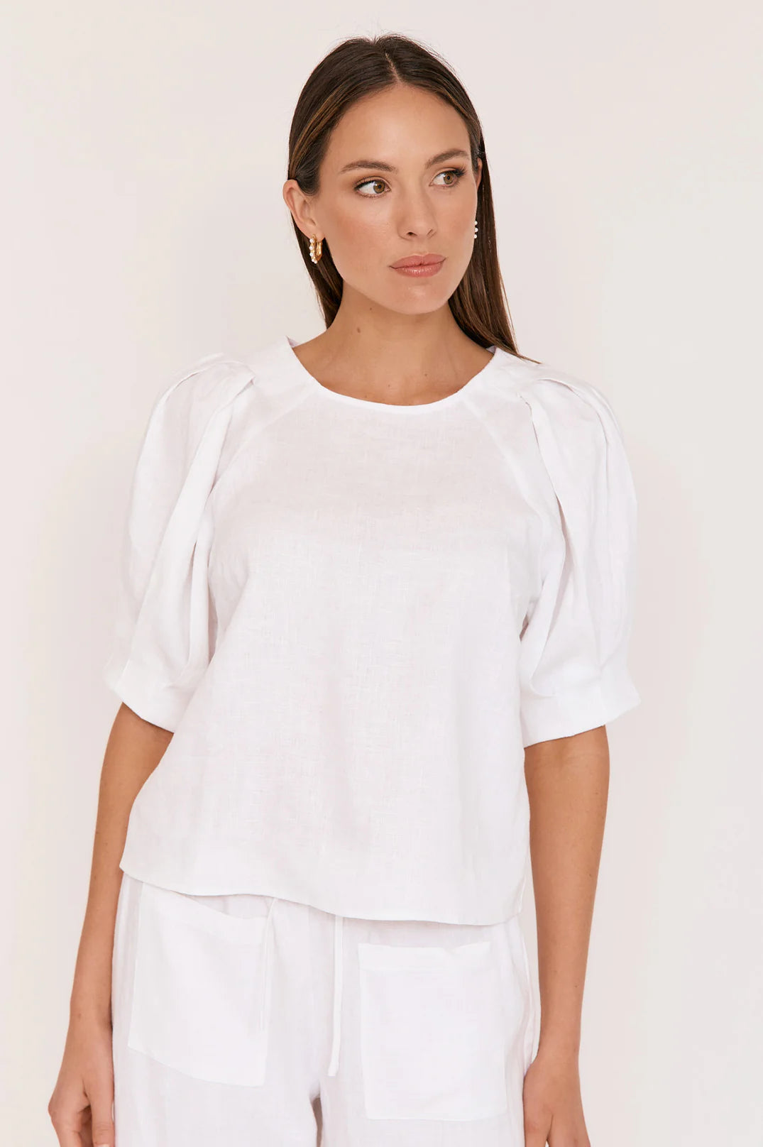 Asha linen top