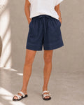 Navy shorts