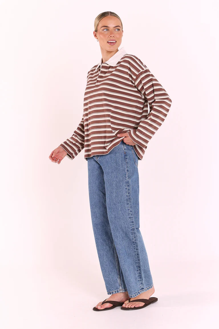Finn Long Sleeve Rugby Top