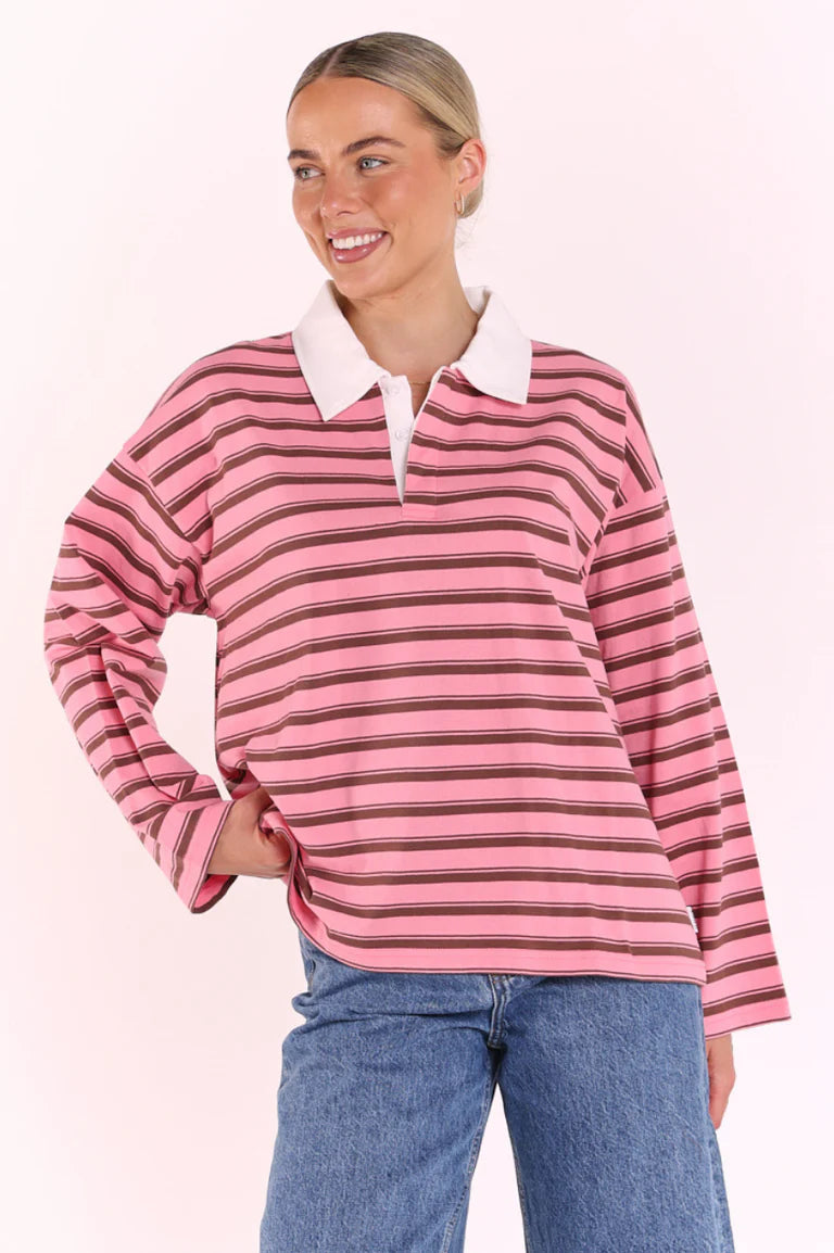 Finn Long Sleeve Rugby Top