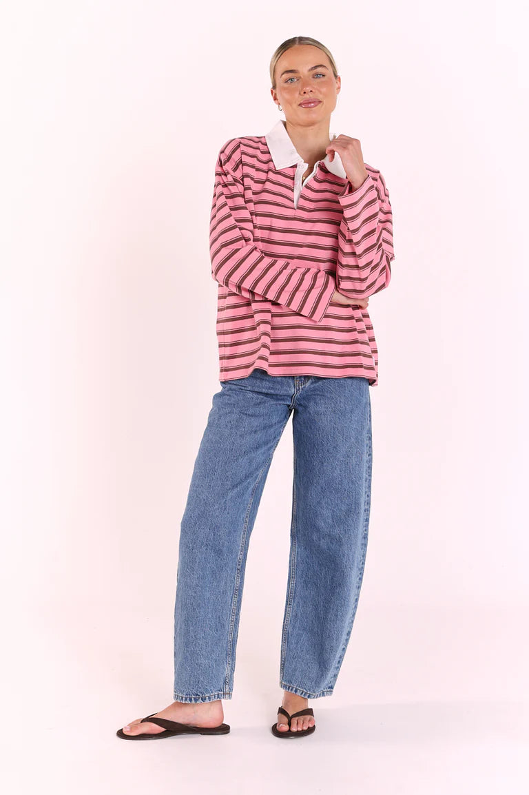 Finn Long Sleeve Rugby Top