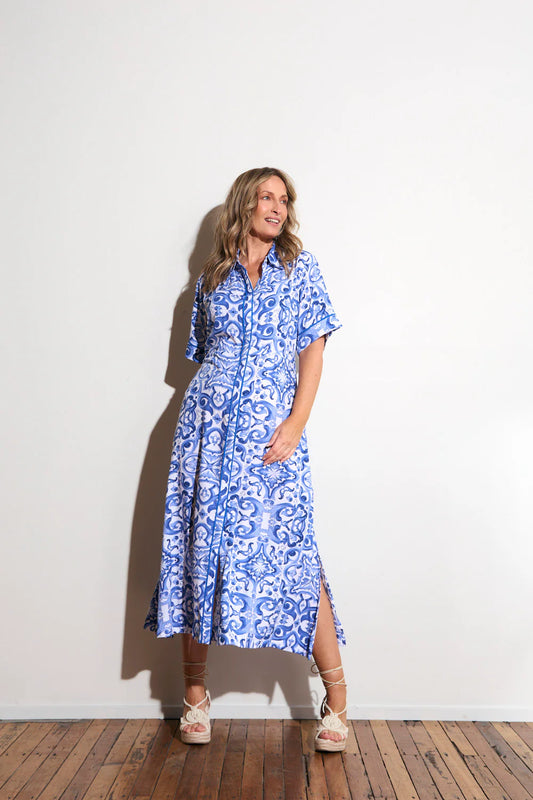 Gracie shirt dress