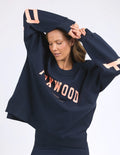 Interval Crew Navy With Peach