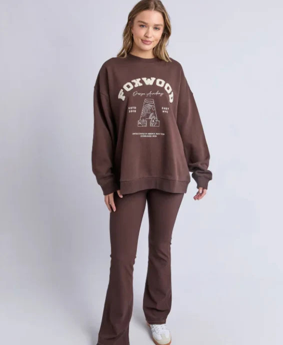 Foxwood Bandana Crew - Coffee