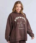 Foxwood Bandana Crew - Coffee