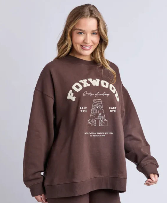 Foxwood Bandana Crew - Coffee