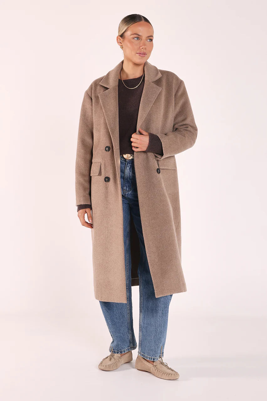 Holland coat - mocha