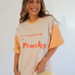Peachy tee adults