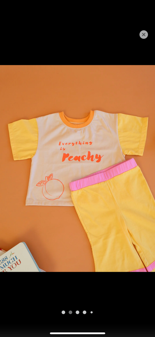 Peachy tee kids