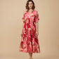 Watermelon waves dress
