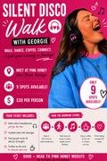 Silent disco walk