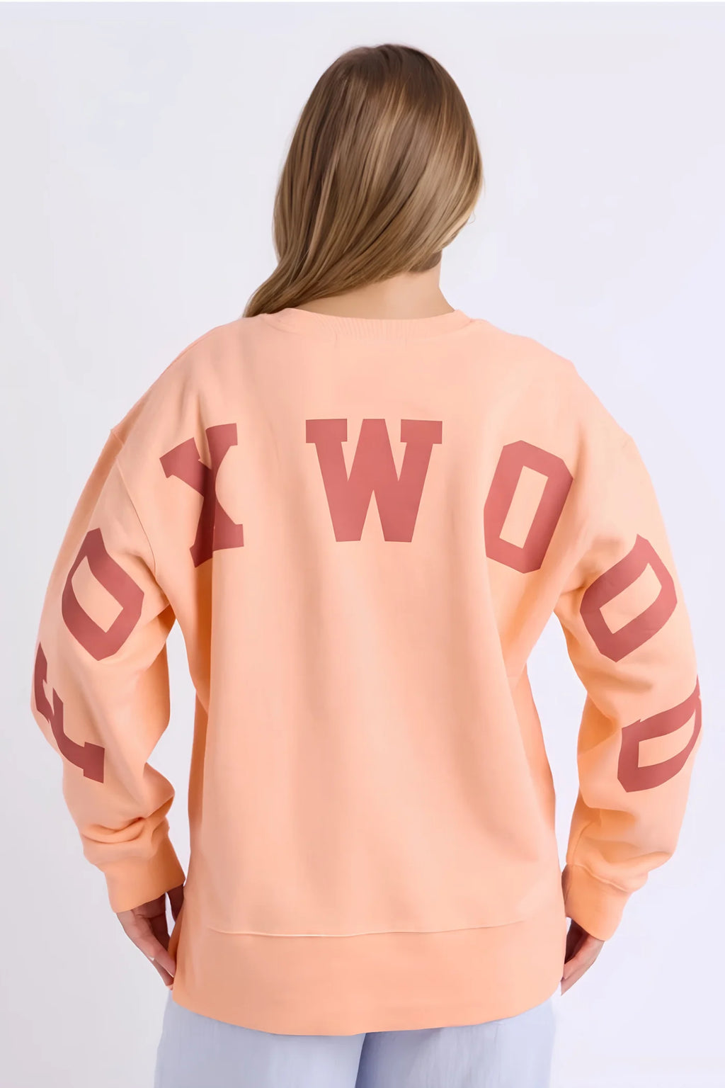 Foxwood interval crew neon peach