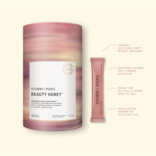 Beauty honey canister