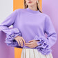 Lady Sleeve Pleat Detailed Blouse