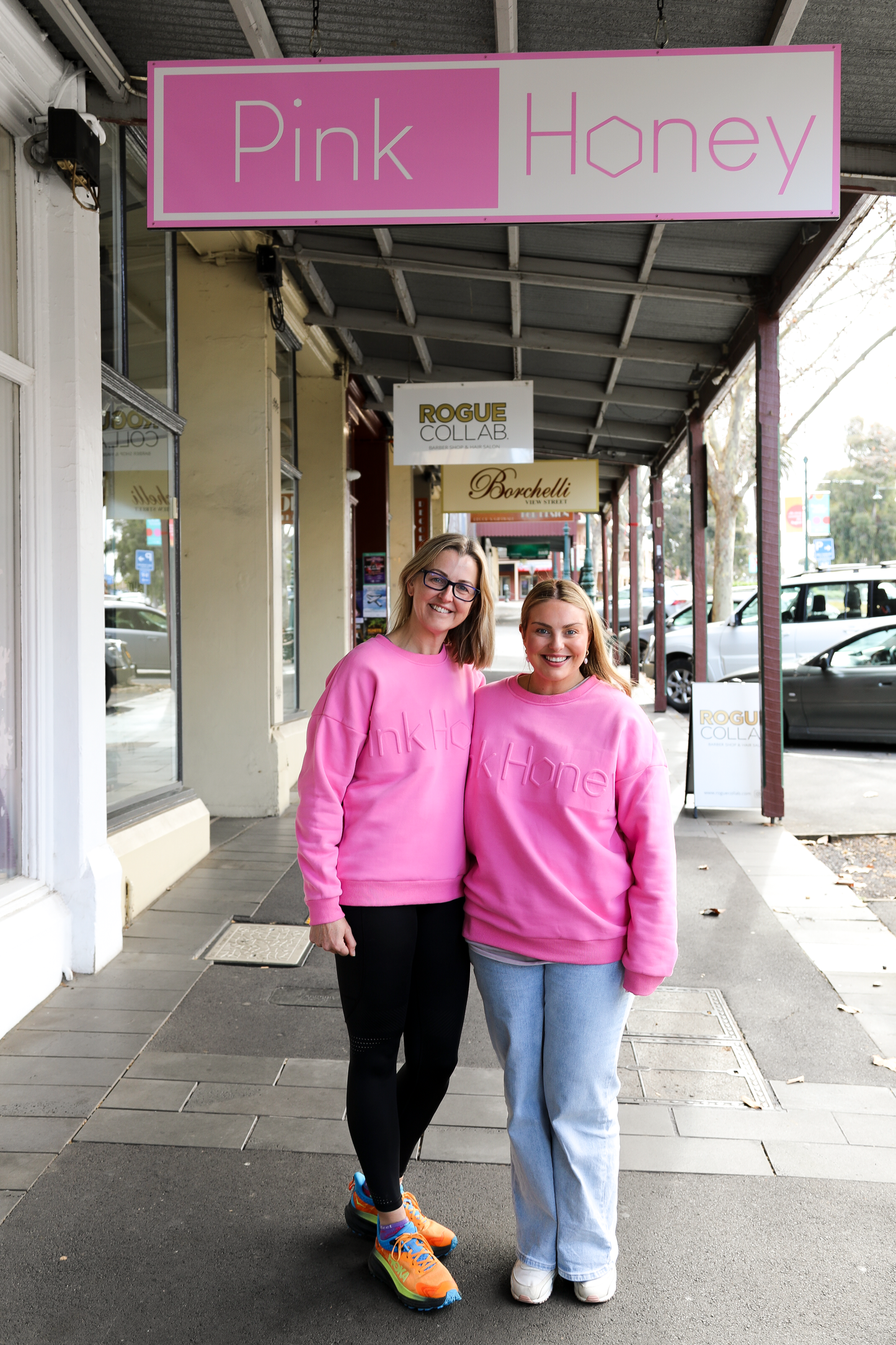 Pink Honey Unisex Sweatshirt