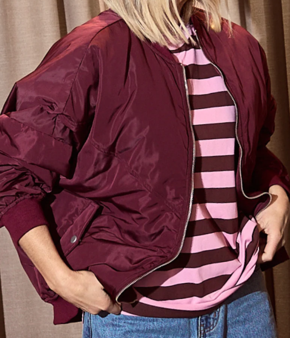 Devon Bomber - Maroon