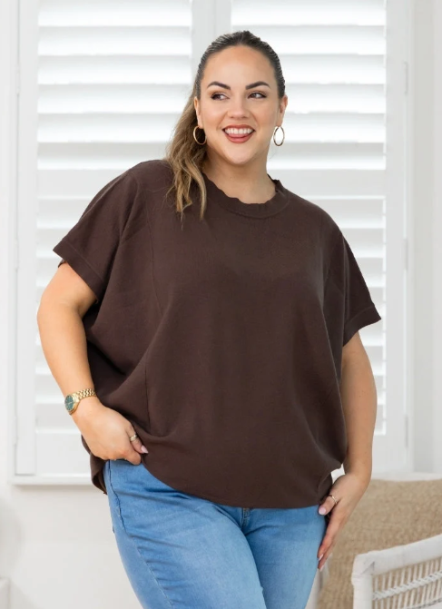 Poncho knit