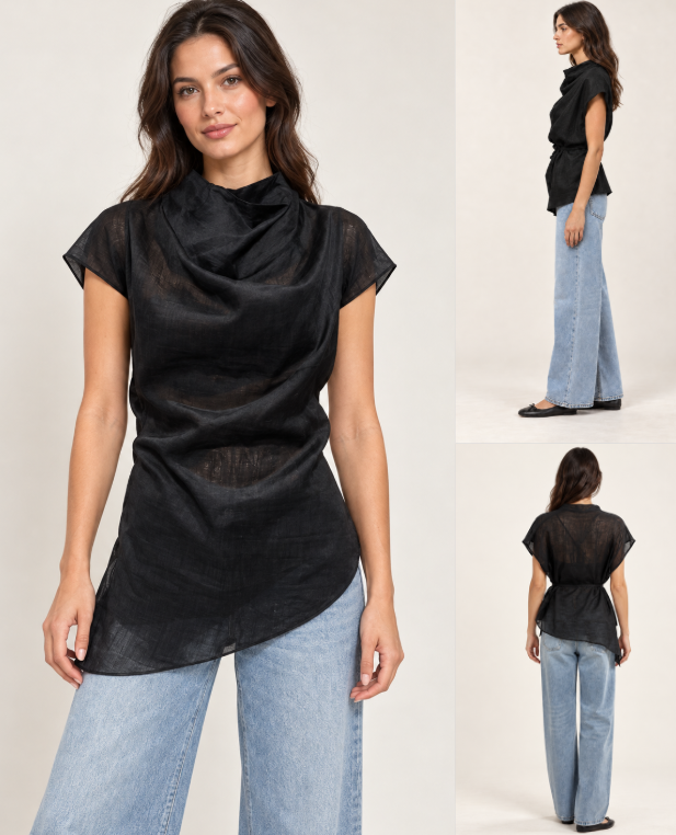 The Muse Linen Tunic