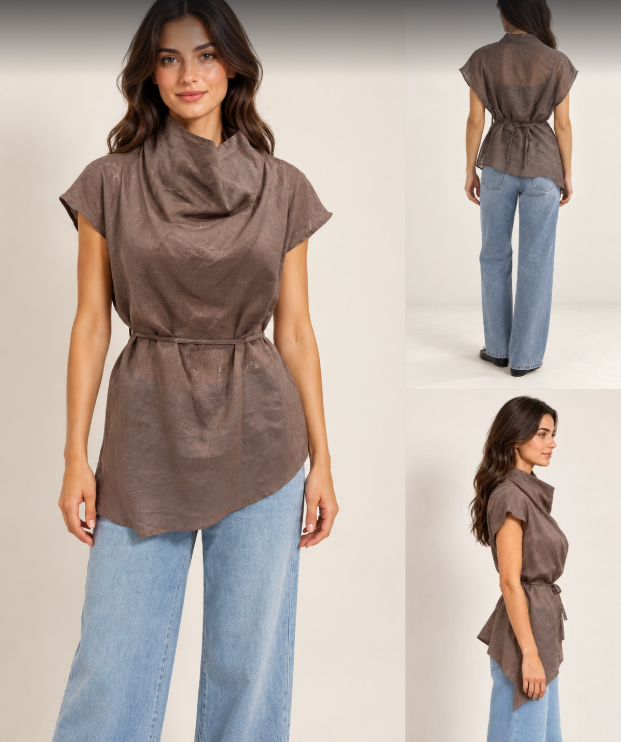 The Muse Linen Tunic