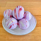 Suave Soaps - Handmade Mini Goat Milk Bath Bombs: Strawberry (Pink)