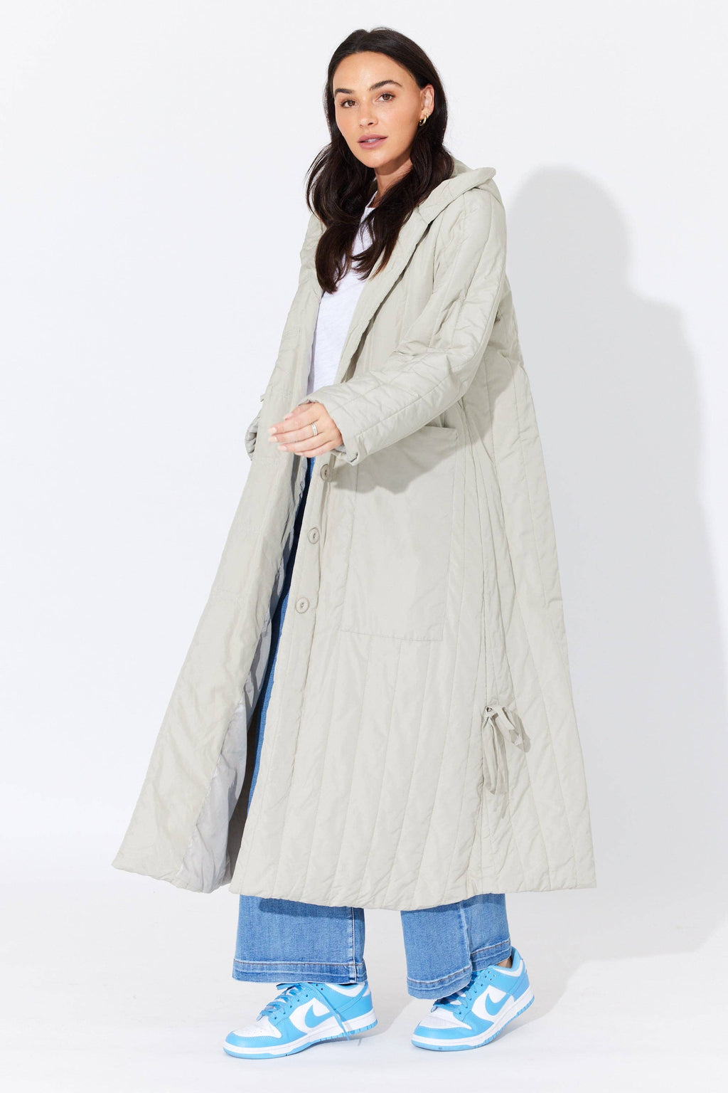 Pre order -  VLAD PUFFA COAT - SAGE