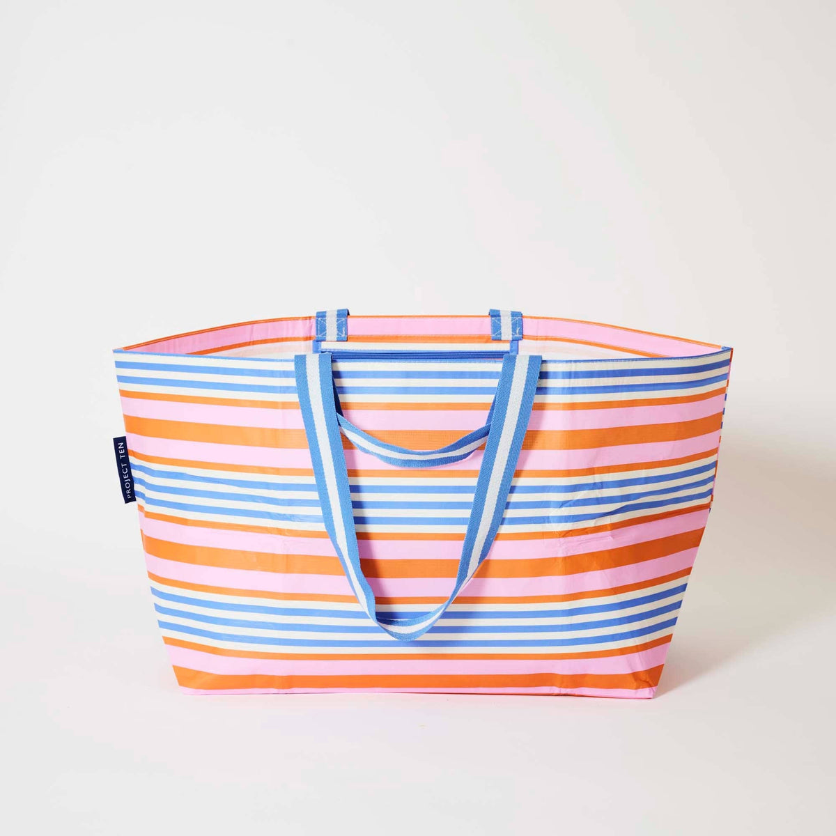Project Ten Pty Ltd - Oversized Tote – Capri Stripe
