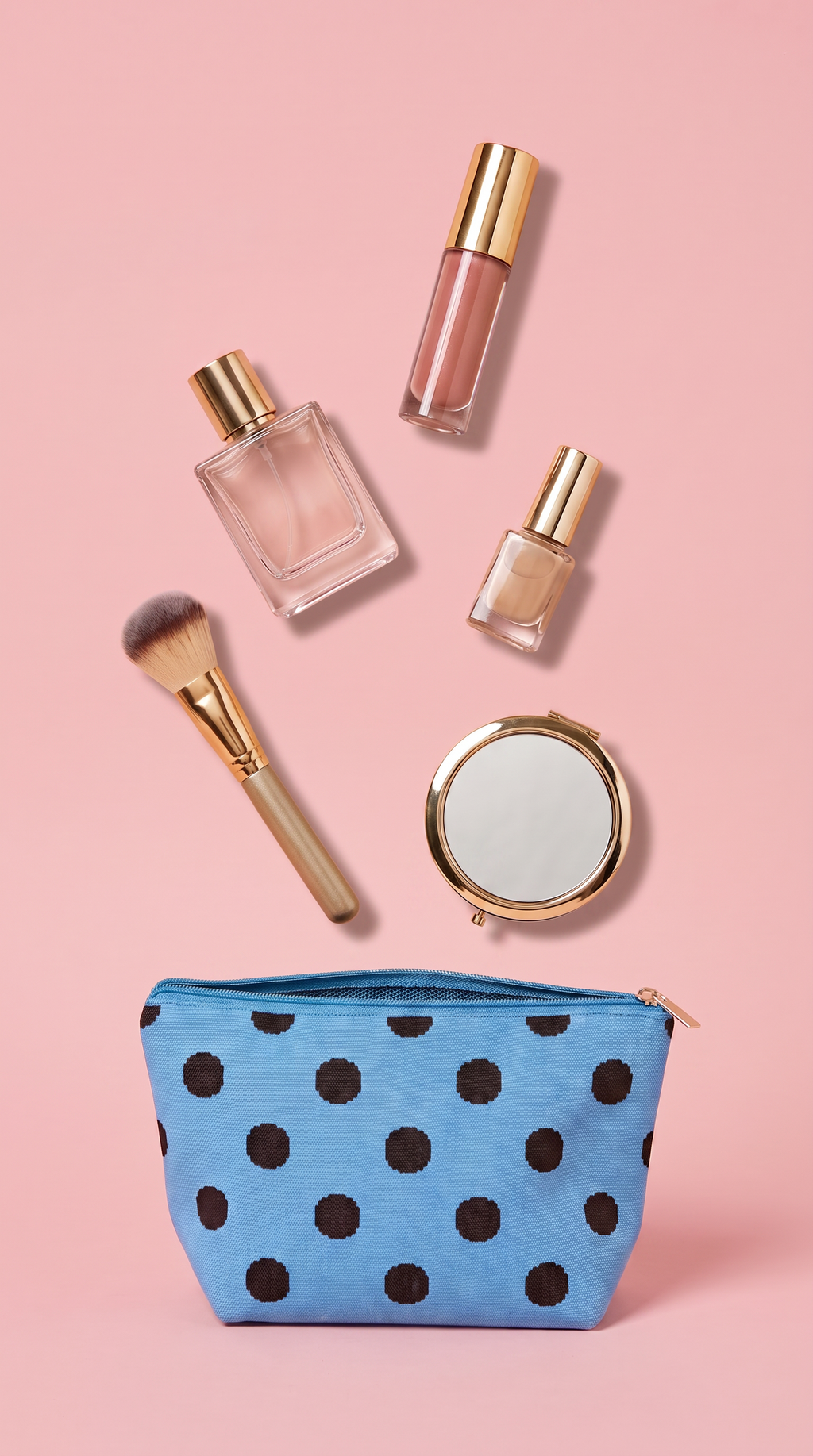 Little Fish CO - The Fleur Bag: Pink / Red