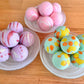 Suave Soaps - Handmade Mini Goat Milk Bath Bombs: Strawberry (Pink)