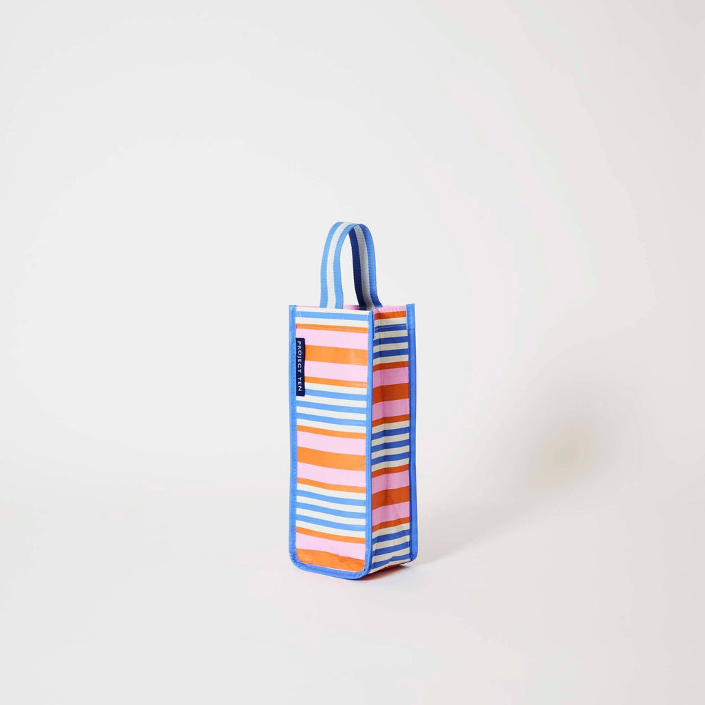 Project Ten Pty Ltd - Wine Bag – Capri Stripe
