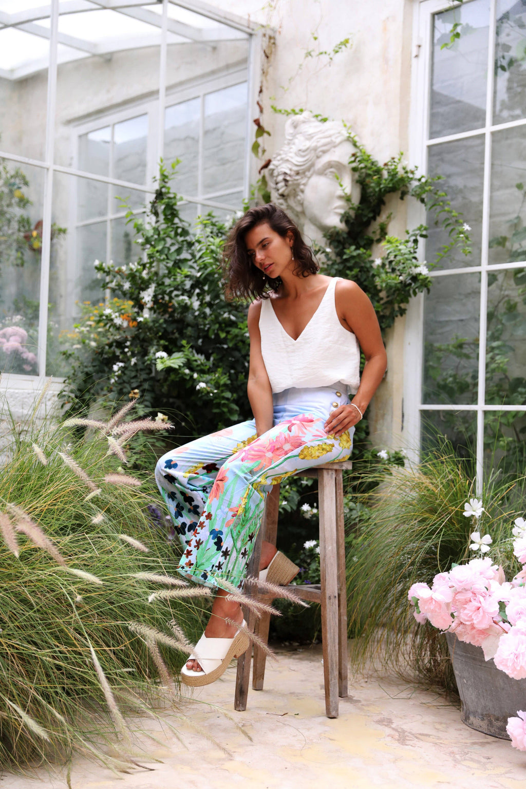 Frank & Dollys - Flora Pants - Sky