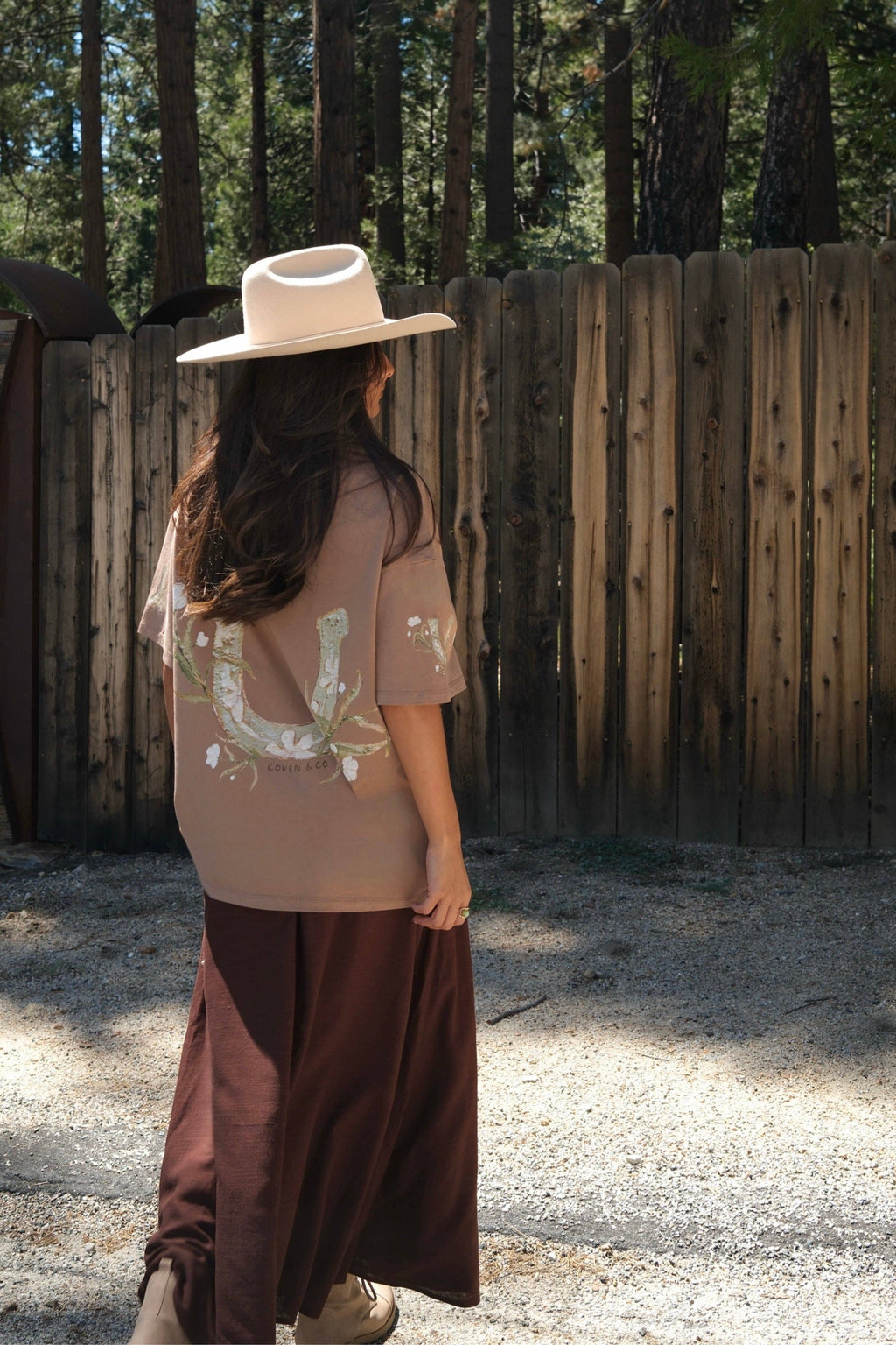 Coven and Co - Year of the Horse Tee: Earthy Brown