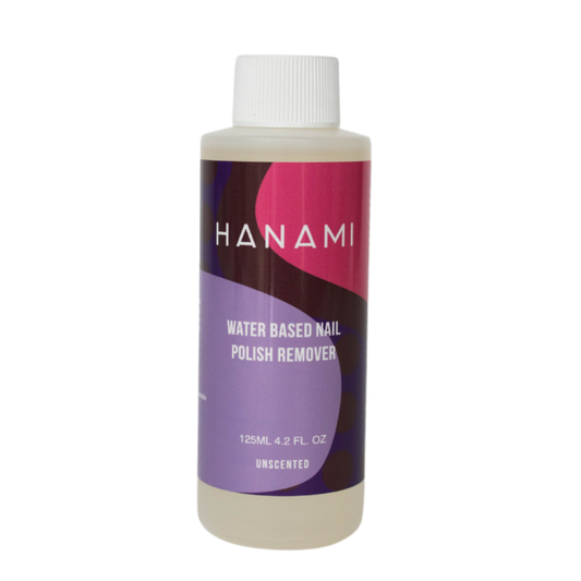Hanami Cosmetics - Water Based  Nail Polish Remover 125ml (unscented)